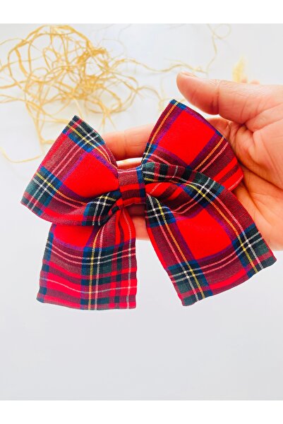 seyranat Girl Child Baby Teenager Red Scottish Plaid Patterned Elastic Qualit...