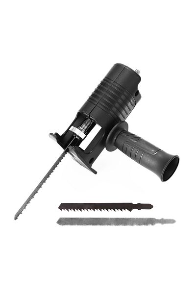 OEM Electric saw adapter, 3 blades, black, metal