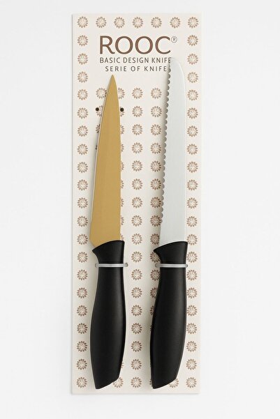 Rooc Şef ve Ekmek Bıçağı İkili Set