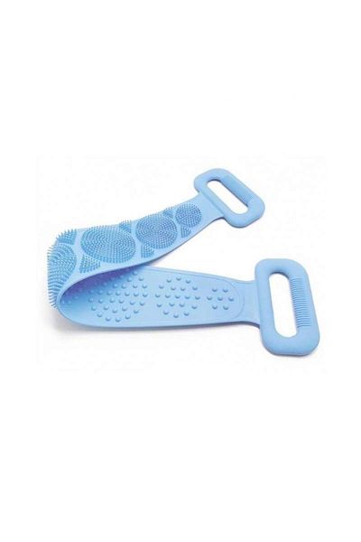 SIKS ® 2in1 Body Hygiene Tape, Massage And Exfoliation, Silicone, Blue