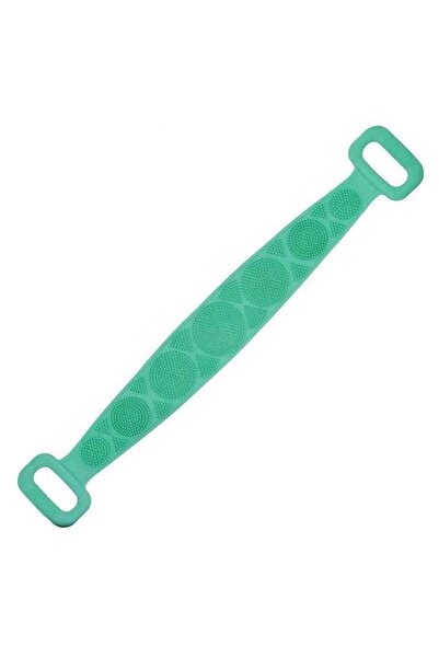 SIKS Bandă de igienă corporală 2 în 1, masaj și exfoliere, silicon, verde