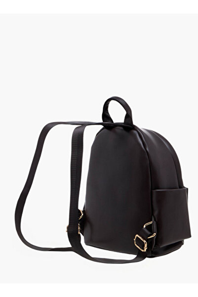 Flora Bella by Shoexpress Solid Backpack with Adjustable Straps and Zip Closure - 14x27x32 cm