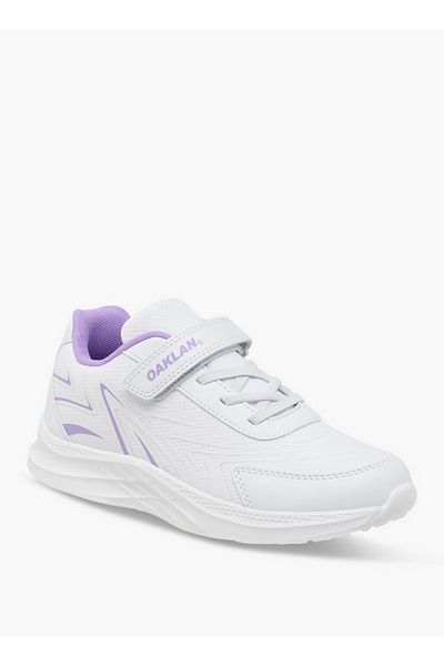 Oaklan by Shoexpress Girls Panelled Sports Shoes with Hook and Loop Closure