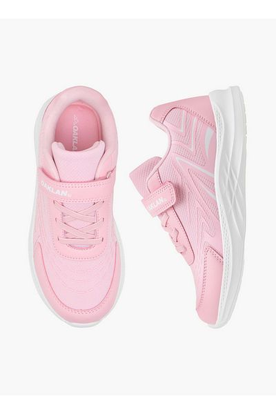 Oaklan by Shoexpress Girls Panelled Sports Shoes with Hook and Loop Closure