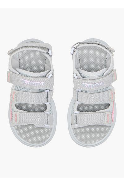 Kappa Girls' Logo Detail Floaters with Hook and Loop Closure