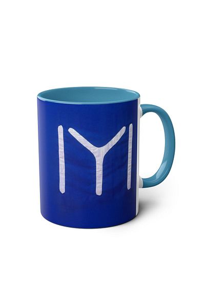 DUBLEMETRE Gokturk Flag Printed Mug