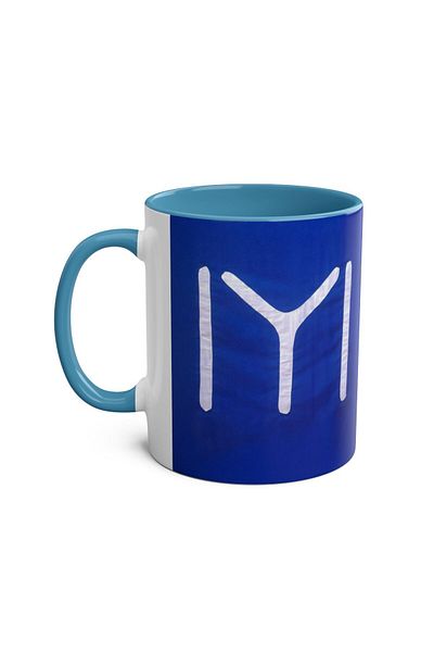 DUBLEMETRE Gokturk Flag Printed Mug