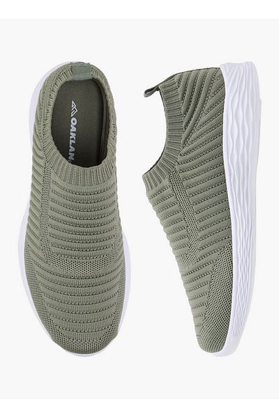 Oaklan by Shoexpress Women's Textured Slip-On Sneakers
