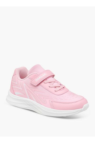 Oaklan by Shoexpress Girls Panelled Sports Shoes with Hook and Loop Closure