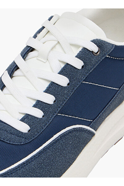 LBL by Shoexpress Men's Panelled Sneakers with Lace-Up Closure