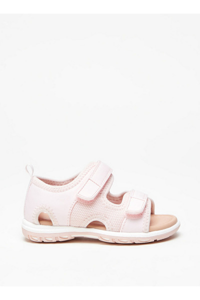 Barefeet Textured Sandals with Hook and Loop Closure