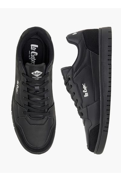 Lee Cooper Men's Panelled Sneakers with Lace-Up Closure