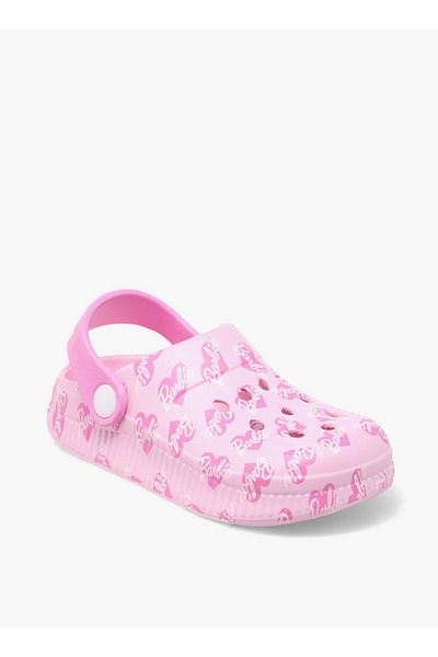 Barbie Girls Printed Clogs with Backstrap