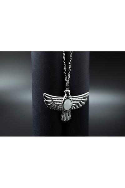 1881 STORE Steel Silver Antique Bird