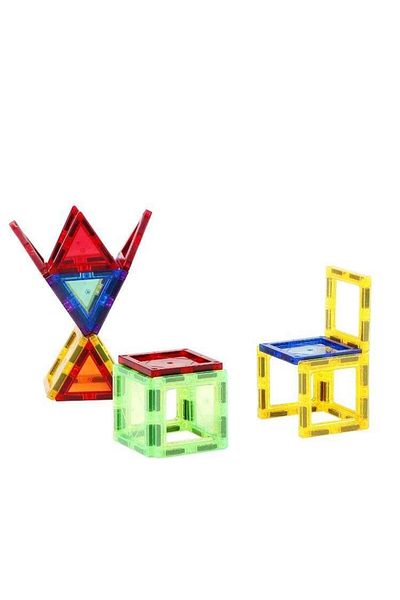 OEM Magnetic Tiles3D Construction Set, educational toys, Magnetic Elements, assembly options, 103 pieces