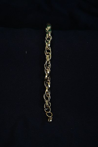 NEZADE STORE Steel Rope Bracelet Interlocking Model Tarnish-Free