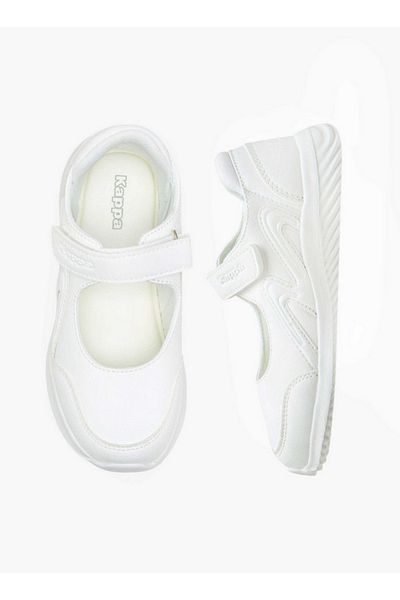 Kappa Girls' Panelled Mary Jane School Shoes with Hook and Loop Closure