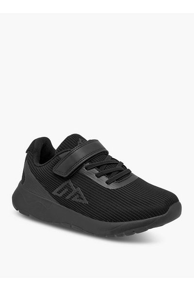 Oaklan by Shoexpress Girls Logo Detail Sports Shoes with Hook and Loop Closure