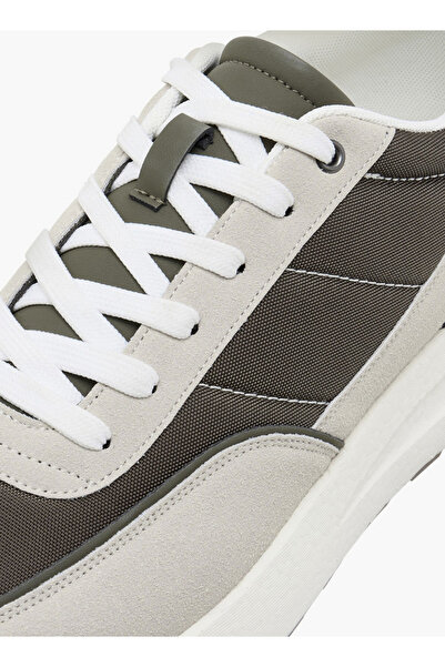 LBL by Shoexpress Men's Panelled Sneakers with Lace-Up Closure