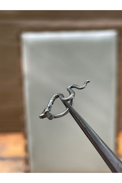 Rupen Kraft 316 L Surgical Steel Snake Model Belly Button Piercing