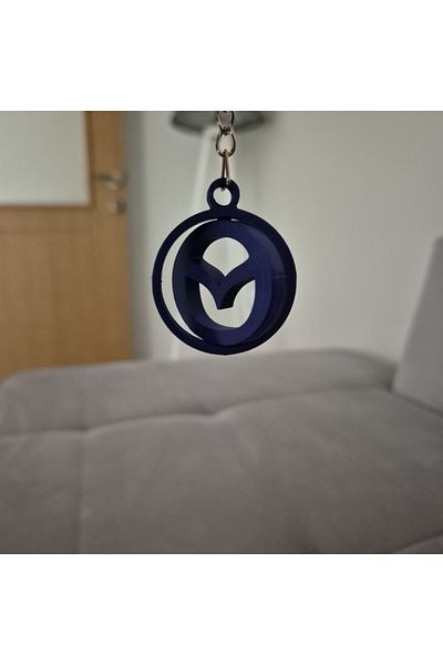 weARSwe Mazda Brand Moving Keychain