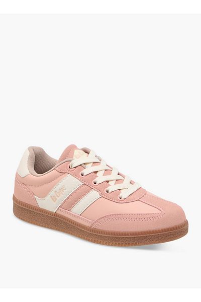 Lee Cooper Girls Panelled Lace-Up Sneakers
