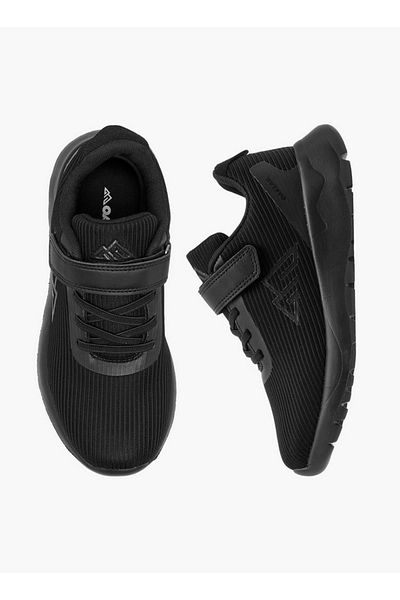 Oaklan by Shoexpress Girls Logo Detail Sports Shoes with Hook and Loop Closure