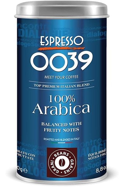 ESPRESSO-0039 Prestige Arabica Espresso Coffee Beans 250g
