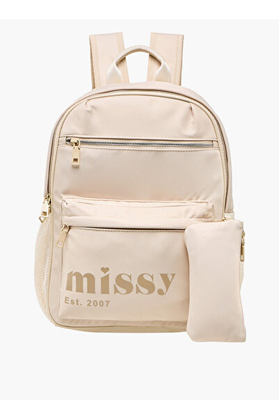Missy حقيبة ظهر نسائية مطبوعة مع حزام قابل للتعديل ومجموعة جيب - عرض 12 × ارتفاع 40 × عمق 30 سم
