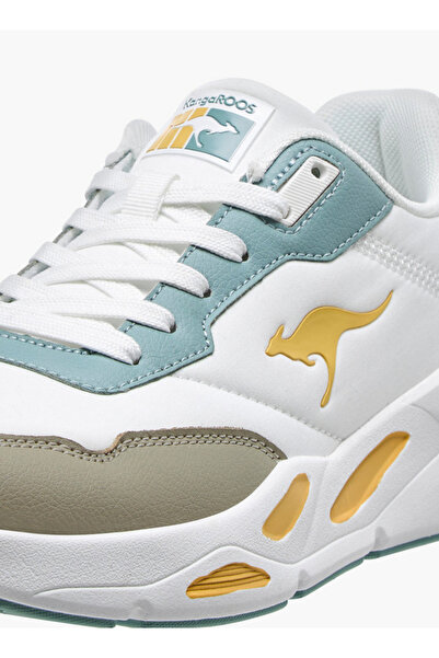 Kangaroos Women's Colourblock Sports Shoes with Lace-Up Closure