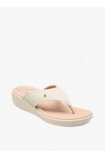 PICCADILLY Women's Solid Slip-On Thong Sandals