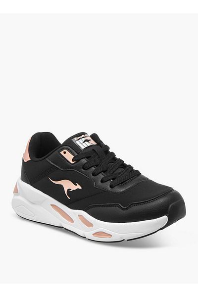 Kangaroos Women's Colourblock Sports Shoes with Lace-Up Closure