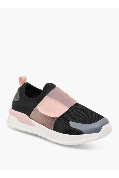 Kappa Girls' Logo Detail Sports Shoes with Hook and Loop Closure