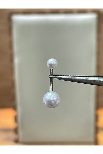 Rupen Kraft 316 L Surgical Steel Pearl Belly Button Piercing
