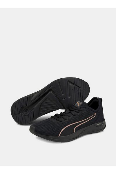 Puma Puma Women's Textured Running Shoes with Lace-Up Closure - ACCENT