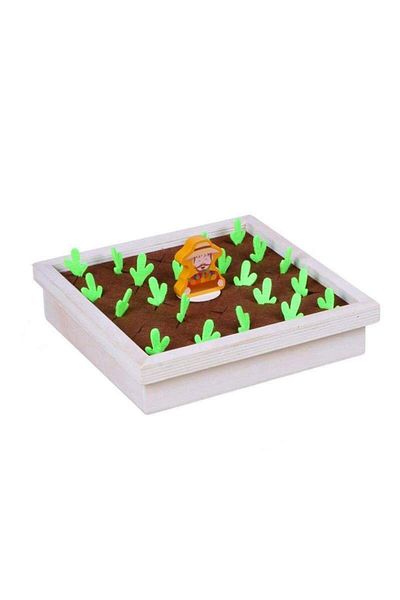 SIKS Educational Memory Game for Children, Vegetable Garden, Wood, 24 Pieces, Multicolor