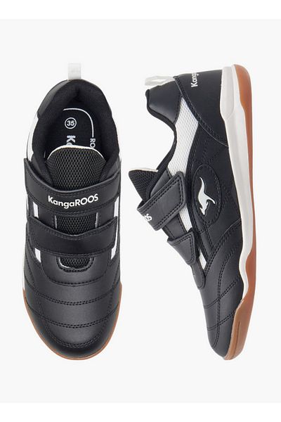 Kangaroos Girls' Panelled Sneakers with Hook and Loop Closure