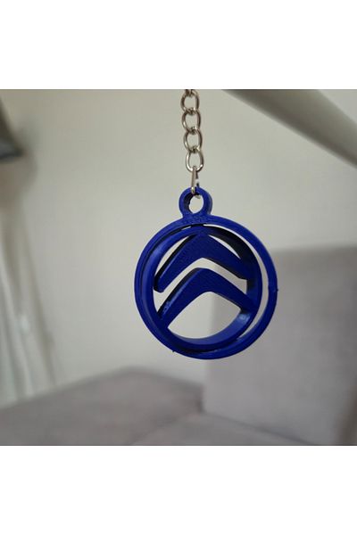 weARSwe Citroën Brand Moving Keychain