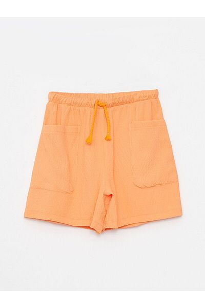 LC Waikiki Pantaloni scurți de bază pentru fete cu talie elastică