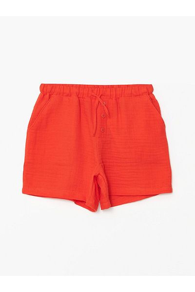 LC Waikiki Girl's Shorts with Elastic Waist