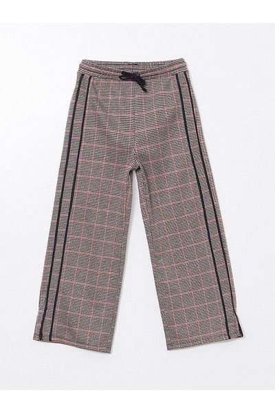 LC Waikiki Pantaloni pentru fetiță cu talie elastică, cu model picioare de hână 