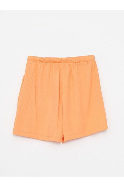 LC Waikiki Pantaloni scurți de bază pentru fete cu talie elastică
