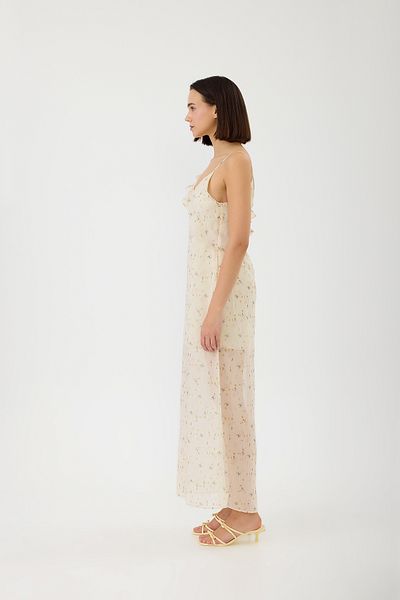 SEVİLEN Strappy Floral Dress
