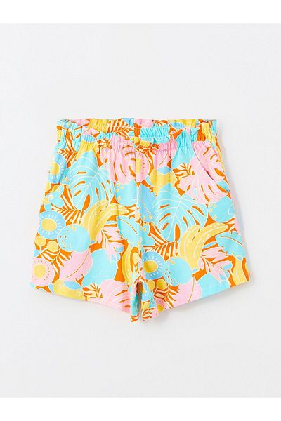 LC Waikiki Girl's Shorts with Elastic Waist