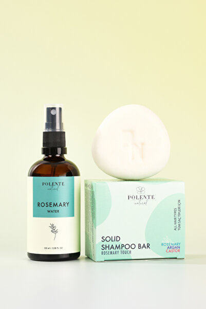 Polente Natural Güçlendirici Saç Bakım Seti - Biberiye İçeren 2’li Set