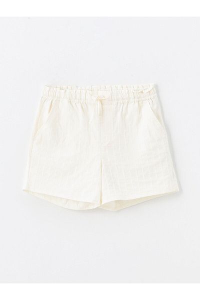 LC Waikiki Girl's Shorts with Elastic Waist