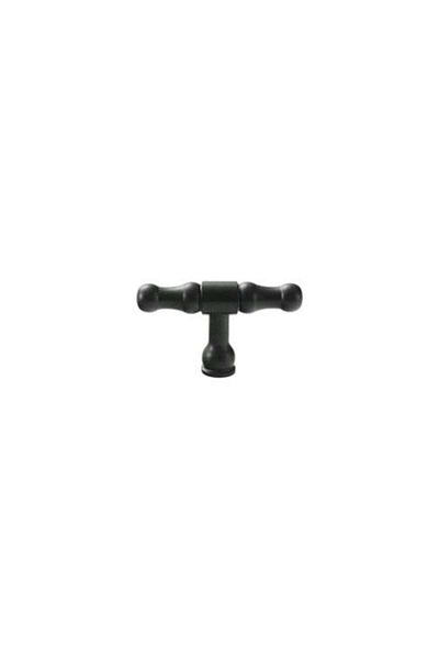 The Casius. Mâner pentru sertar sau dulap, design francez, negru, 5,7 cm