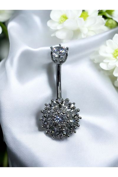 Takayrum Steel belly piercing