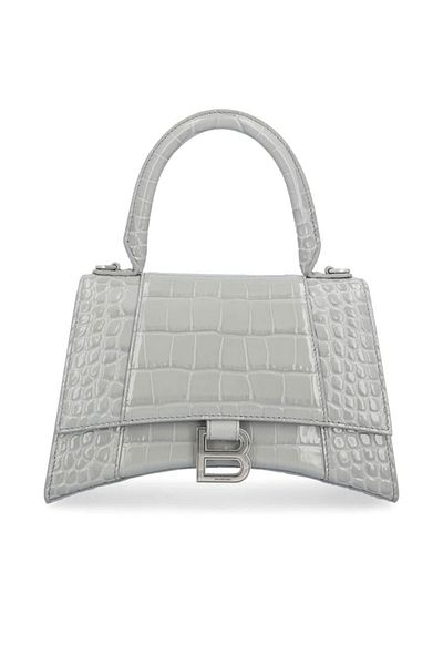 Balenciaga GEANTĂ MICĂ CLEPRISĂ DIN PIELE GRI - BALENCIAGA - MĂRIME UNICĂ, GRI