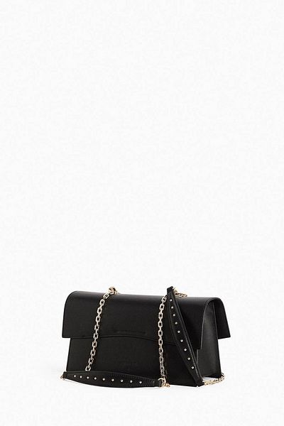 Patrizia Pepe FLY LOGO BAG - PATRIZIA PEPE - ONE SIZE, BEIGE